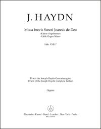 Missa brevis Sancti Joannis de Deo (Little Organ Mass) (Hob.XXII:7) (Organ)
