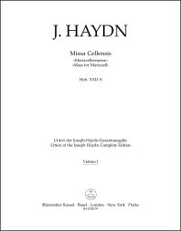 Missa Cellensis (Mariazellermesse) (Hob.XXII:8) (Violin I)