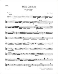 Missa Cellensis (Mariazellermesse) (Hob.XXII:8) (Viola)