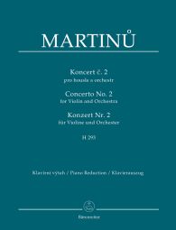 Concerto for Violin No.2 H 293 (Violin & Piano)