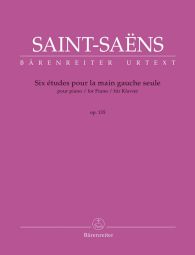 Six Études pour la main gauche seule Op.135 R 54 for Piano