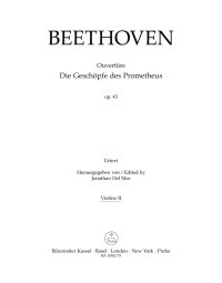 Overture The Creatures of Prometheus for Orchestra Op.43 (Violin II)