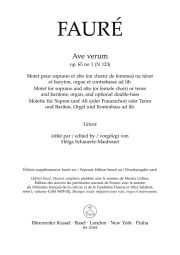 Ave verum Op.65/1 N 123