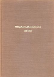 Mozart Jahrbuch 1987/88