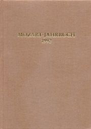 Mozart Jahrbuch 1992