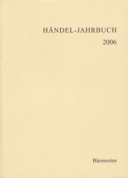 Handel Jahrbuch 2006