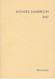Handel Jahrbuch 2007