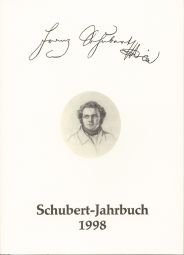 Schubert Jahrbuch 1998