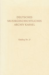 Deut Musikgesch Archiv Kassel 27