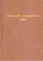 Mozart Jahrbuch 2006