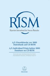 RISM A/I Database on CD-ROM