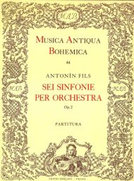 Sei sinfonie Op.2 (Six Symphponies Op.2) for Orchestra (Full Score, paperback)