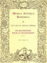 12 Rhapsodies for Piano Op.1 Nos.1-6