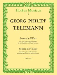 Sonata in F major for Treble Recorder & Basso continuo (TWV 41:F2)