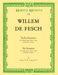 Six Sonatas Bk.II Nos.4-6 for Violin (Flute, Oboe) & Basso continuo