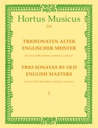Trio Sonatas by Old English Masters, Book 1 (W Williams, Sonata in A minor, W Corbet, Sonata in C ma