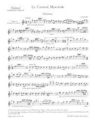 Le Carnaval Mascarade (Violin / Flute / Oboe I)