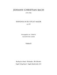 Sinfonia, Op.6, No. 3 in E-flat (Violin II)
