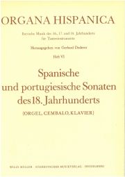 Organa Hispanica Book 6: 8 Spanish & Portuguese Sonatas of the 18th Century