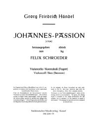 Saint John Passion (1704) Violin II
