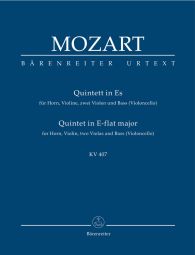 Quintet for Horn in E-flat major (K.407) (Study Score)