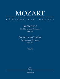 Concerto for Piano No.24 in C minor (K.491) (Study Score)