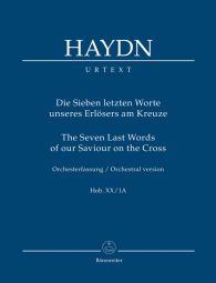 Seven Last Words of Our Saviour on the Cross (Hob.XX:1) Orchestral version (Study Score)