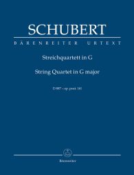 String Quartet in G major Op.post.161 D 887 (Study Score)