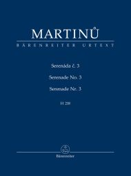 Serenade No.3 H 218 (Study Score)