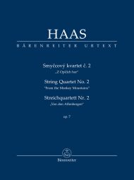 String Quartet No.2 Op.7 (From the Monkey Mountains) (Study Score)