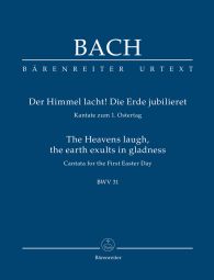 Cantata No.31: Der Himmel lacht! Die Erde jubilieret (BWV 31) (Study Score)