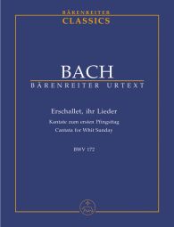 Cantata No.172 Erschallet, ihr Lieder (BWV 172) (Study Score)