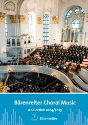 Barenreiter Choral Music Catalogue 2024-2025