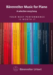 Bärenreiter Music for Piano Catalogue 2023/2024