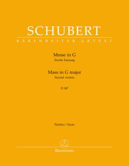 Mass in G major D 167 (Second Version) (Full Score, paperback)