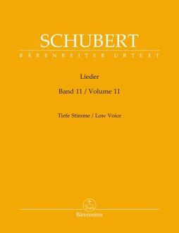 Lieder Volume 11, Low Voice & Piano