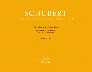 Six Grandes Marches for Piano Four-hands Op.40 D 819