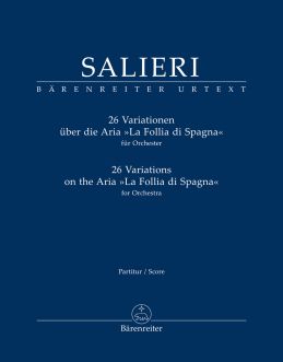 26 Variations on the Aria "La Follia di Spagna" for Orchestra (Full Score, paperback)