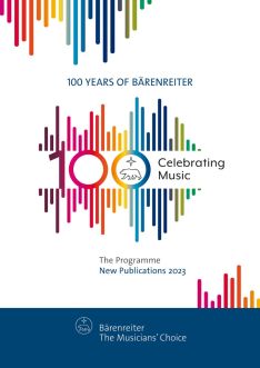 Bärenreiter New Publications 2023