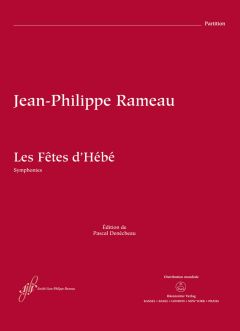 Les Fêtes d'Hébé RCT 41 Symphonies (Version of 1739) (Full Score, paperback)
