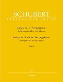 Sonata in A minor D 821 "Arpeggione" arranged for Flute & Piano