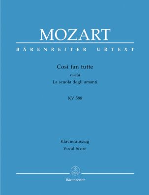 Cosi fan tutte (K.588) (Vocal Score, paperback)