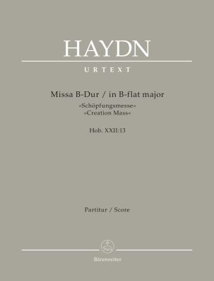 Creation Mass in B-flat major (Hob.XXII:13) (Full score, paperback)