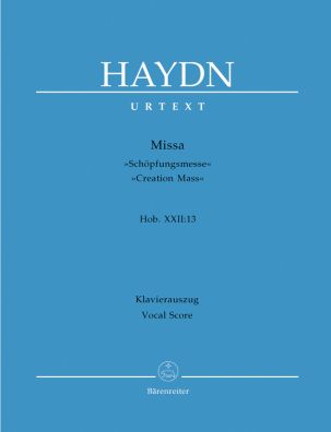 Creation Mass in B Flat (Hob.XXII:13) (Vocal Score)