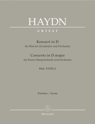 Concerto for Piano in D major (Hob.XVIII:11) (Full Score)