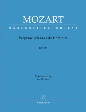 Vesperae solennes de Dominica (K.321) (Vocal Score)