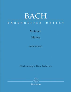 Six Motets (BWV 225-230) (Vocal Score with piano reduction)