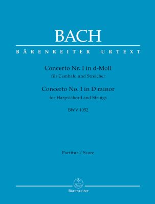 Concerto for Harpsichord No.1 in D minor (BWV 1052) (Full Score)
