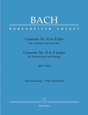 Concerto for Harpsichord No.2 in E major (BWV 1053) (two-piano reduction)