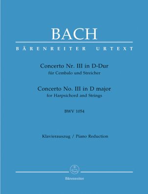 Concerto for Harpsichord No.3 in D major (BWV 1054) (two-piano reduction)
